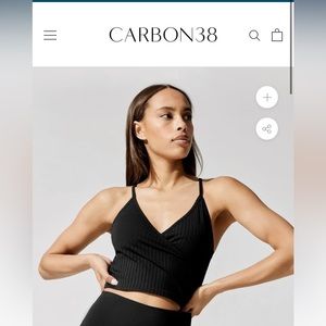 Carbon38 Vertical Ribbed Wrap Front Tank